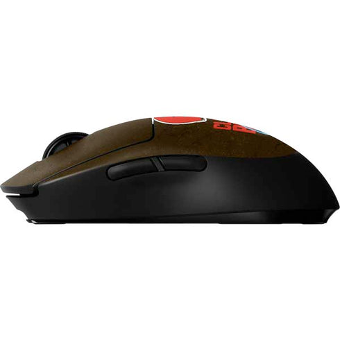 NFL Cleveland Browns Distressed G Pro Wireless Gaming Mouse Skin