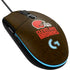 NFL Cleveland Browns Distressed G203 Prodigy RGB Wired Gaming Mouse Skin