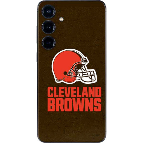 NFL Cleveland Browns Distressed Galaxy A16 5G Skin