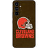 NFL Cleveland Browns Distressed Galaxy A54 5G Skin