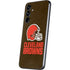 NFL Cleveland Browns Distressed Galaxy A54 5G Skin
