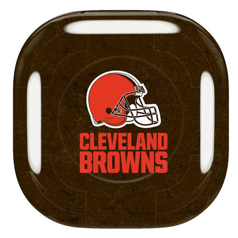 NFL Cleveland Browns Distressed Galaxy Buds Live Skin