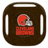 NFL Cleveland Browns Distressed Galaxy Buds Live Skin
