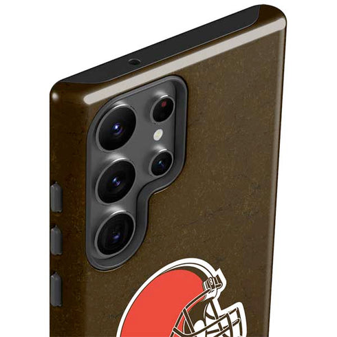 NFL Cleveland Browns Distressed Galaxy S23 Ultra Pro Case