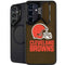 NFL Cleveland Browns Distressed Galaxy S24 FE Kickstand Case