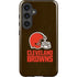 NFL Cleveland Browns Distressed Galaxy S25 Impact Case