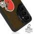 NFL Cleveland Browns Distressed Galaxy S25 Kickstand Case