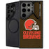 NFL Cleveland Browns Distressed Galaxy S25 Ultra Kickstand Case