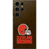 NFL Cleveland Browns Distressed Galaxy S24 Ultra Skin