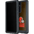NFL Cleveland Browns Distressed Galaxy S24 Ultra Waterproof Case