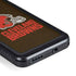 NFL Cleveland Browns Distressed Galaxy S24 Waterproof Case