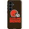 NFL Cleveland Browns Distressed Galaxy S26 Impact Case