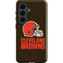 NFL Cleveland Browns Distressed Galaxy S26 Impact Case