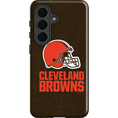 NFL Cleveland Browns Distressed Galaxy S26 Plus Impact Case