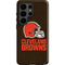 NFL Cleveland Browns Distressed Galaxy S26 Ultra Impact Case