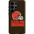 NFL Cleveland Browns Distressed Galaxy S26 Ultra Impact Case