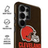 NFL Cleveland Browns Distressed Galaxy S26 Ultra Impact Case