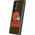 NFL Cleveland Browns Distressed Galaxy Z Fold5 5G Skin