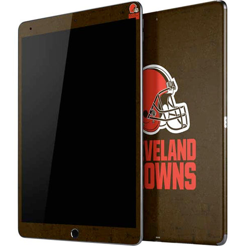 NFL Cleveland Browns Distressed iPad Skins