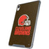 NFL Cleveland Browns Distressed iPad 11th Gen (2025) Clear Case