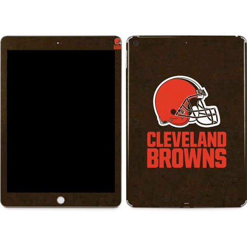 NFL Cleveland Browns Distressed Apple iPad Skin