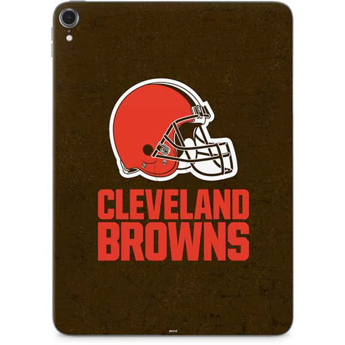 NFL Cleveland Browns Distressed Apple iPad Pro Skin