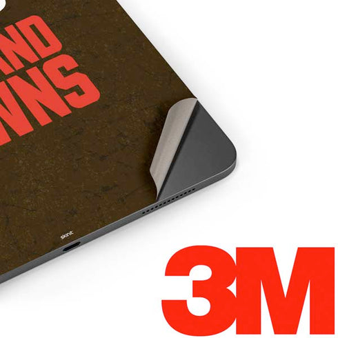 NFL Cleveland Browns Distressed Apple iPad Pro Skin