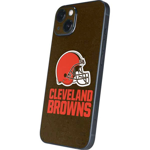 NFL Cleveland Browns Distressed iPhone Skins