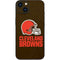 NFL Cleveland Browns Distressed iPhone 15 Skin