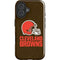 NFL Cleveland Browns Distressed iPhone 16 Impact Case