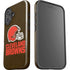 NFL Cleveland Browns Distressed iPhone 16 Plus Impact Case
