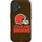 NFL Cleveland Browns Distressed iPhone 16 Plus Magsafe Impact Case