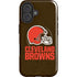 NFL Cleveland Browns Distressed iPhone 16 Plus Magsafe Impact Case