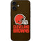 NFL Cleveland Browns Distressed iPhone 16 Plus Skin