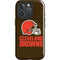 NFL Cleveland Browns Distressed iPhone 16 Pro Magsafe Impact Case