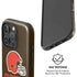 NFL Cleveland Browns Distressed iPhone 16 Pro Magsafe Impact Case