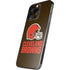 NFL Cleveland Browns Distressed iPhone 16 Pro Max Skin