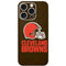 NFL Cleveland Browns Distressed iPhone 16 Pro Skin