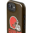 NFL Cleveland Browns Distressed iPhone 16e Impact Case