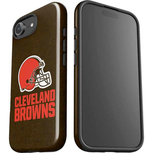 NFL Cleveland Browns Distressed iPhone 16e Impact Case