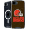 NFL Cleveland Browns Distressed iPhone 16e MagSafe Case