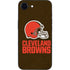 NFL Cleveland Browns Distressed iPhone 16e Skin