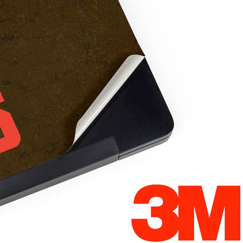 NFL Cleveland Browns Distressed Dell Latitude Skin