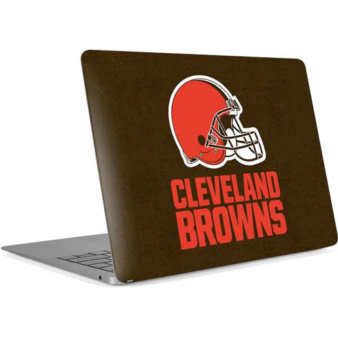 NFL Cleveland Browns Distressed Apple MacBook Air Skin