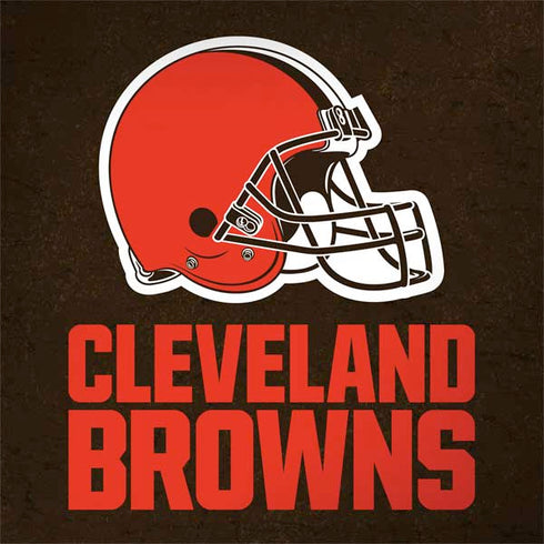 NFL Cleveland Browns Distressed MacBook Skins
