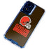 NFL Cleveland Browns Distressed Moto G 5G (2024) Clear Case