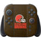 NFL Cleveland Browns Distressed Nintendo Switch 2 (2025) Joy-Con Controller Skin