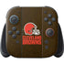 NFL Cleveland Browns Distressed Nintendo Switch 2 (2025) Joy-Con Controller Skin