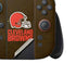 NFL Cleveland Browns Distressed Nintendo Switch 2 (2025) Joy-Con Controller Skin