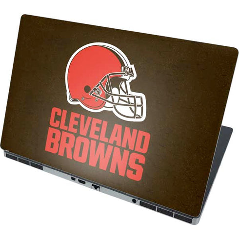 NFL Cleveland Browns Distressed Dell Precision Skin